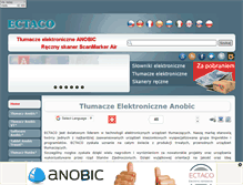 Tablet Screenshot of ectacoinc.pl