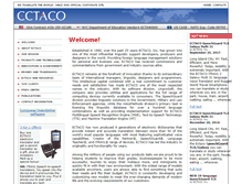 Tablet Screenshot of ectacoinc.com